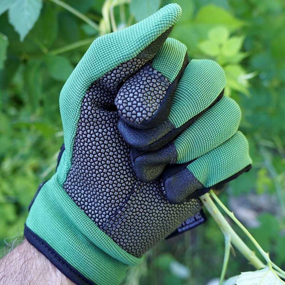Puncture Resistant Gardening Gloves- Green
