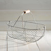 Medium steel galvanized basket