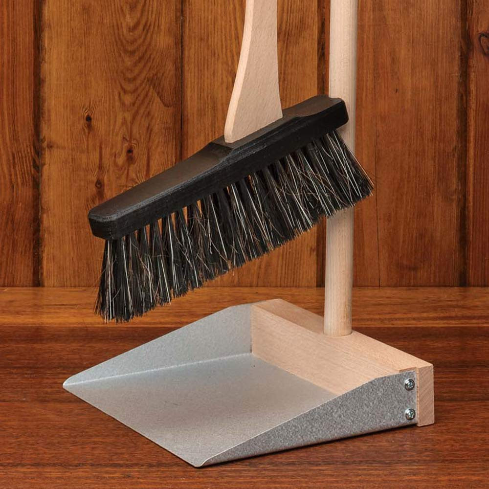 Stand-Up Dustpan and Broom