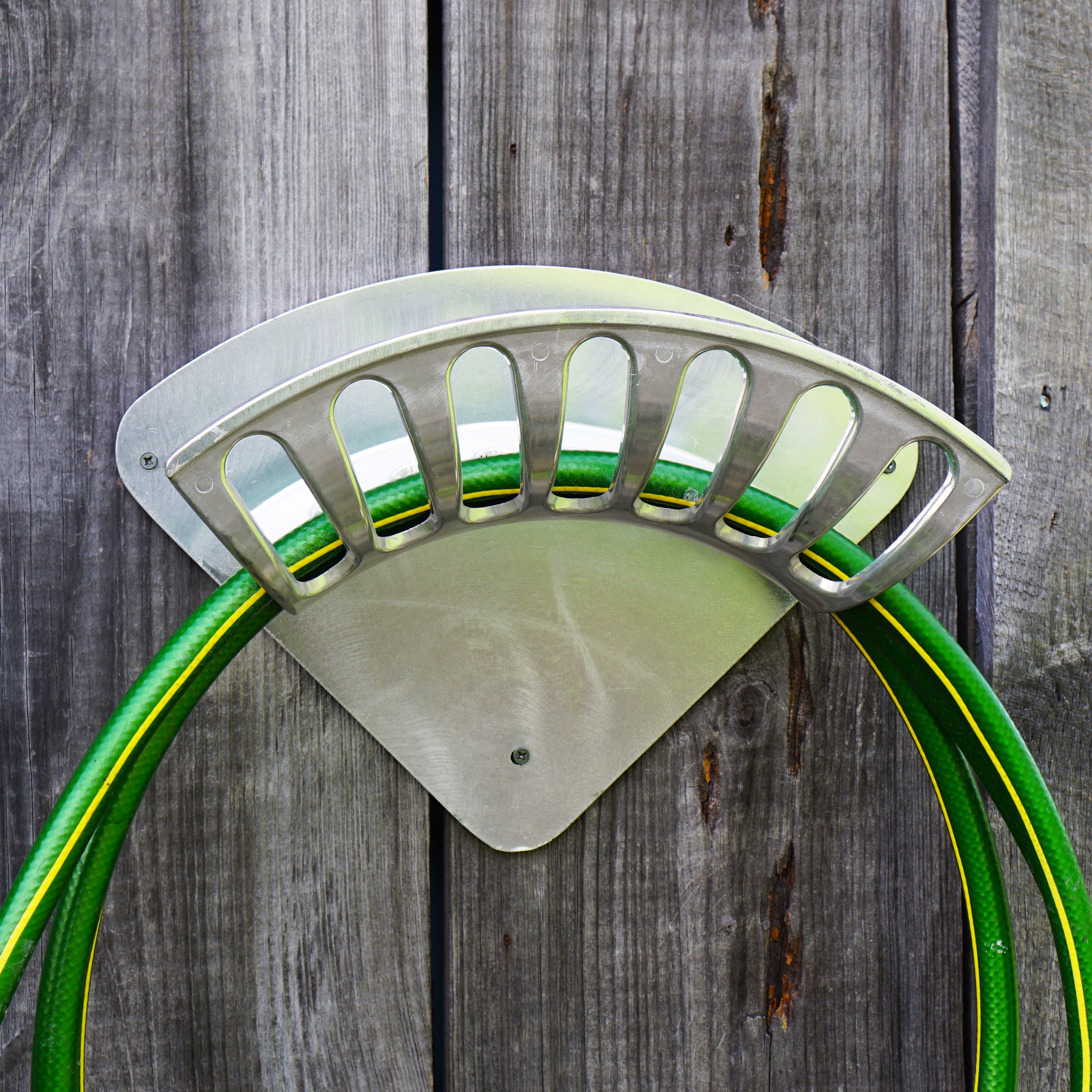 Cast Aluminum Hose Rack - 16" Wide