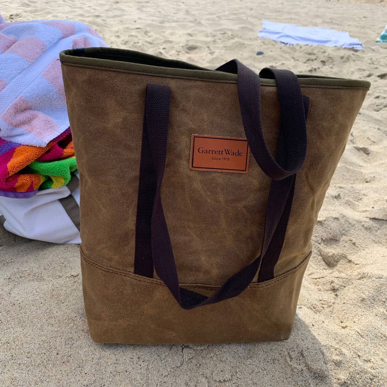 Waxed Canvas Greenmarket Tote