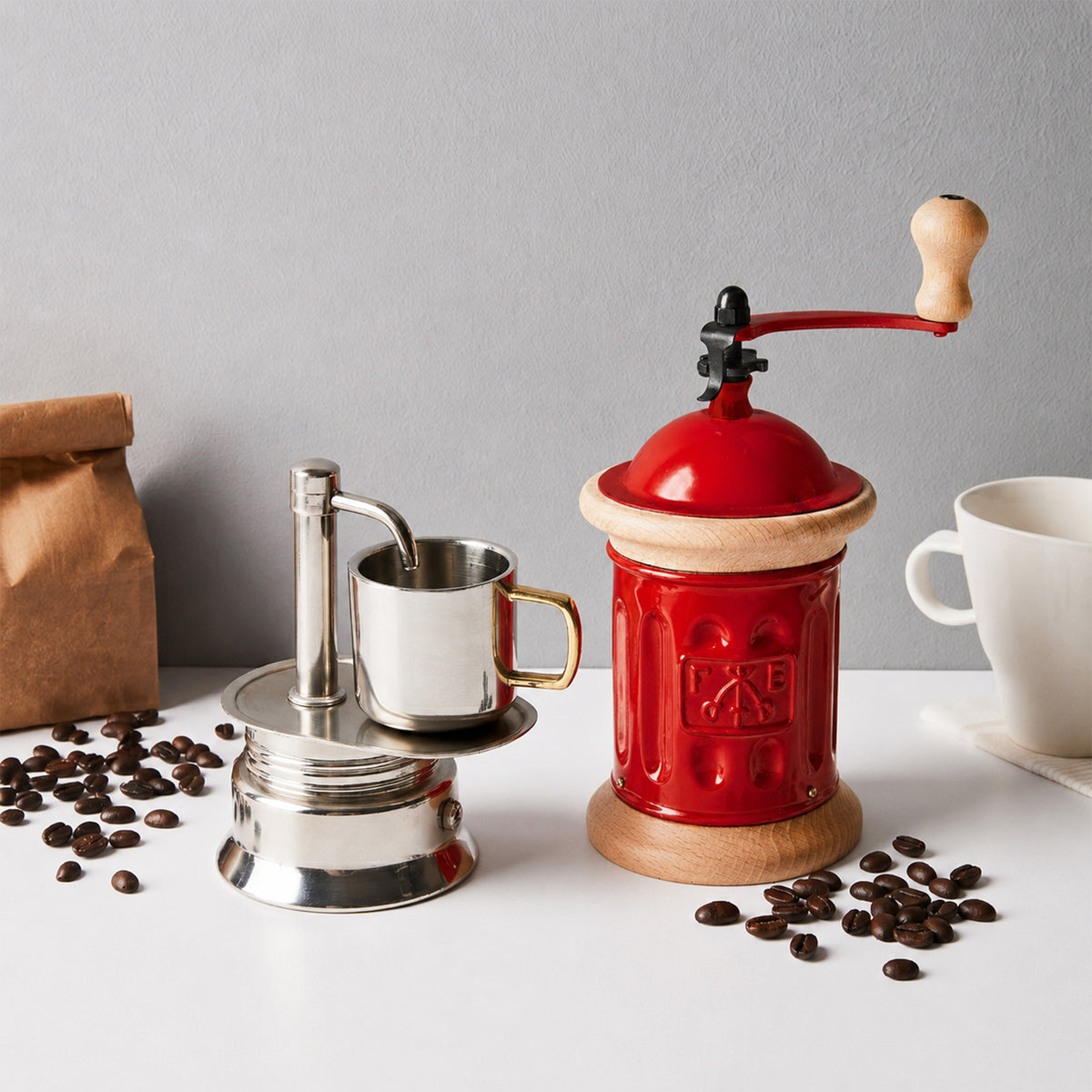Italian Conical Burr Mill Coffee Grinder