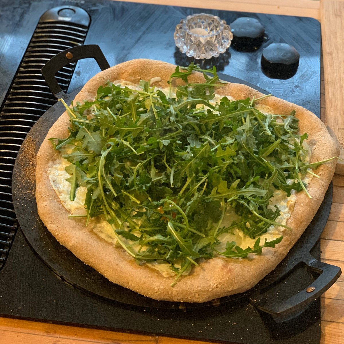 Netherton Spun Iron Pizza Plate