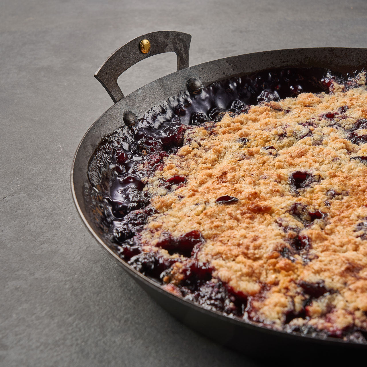 Spun Iron Classic Frying Pan