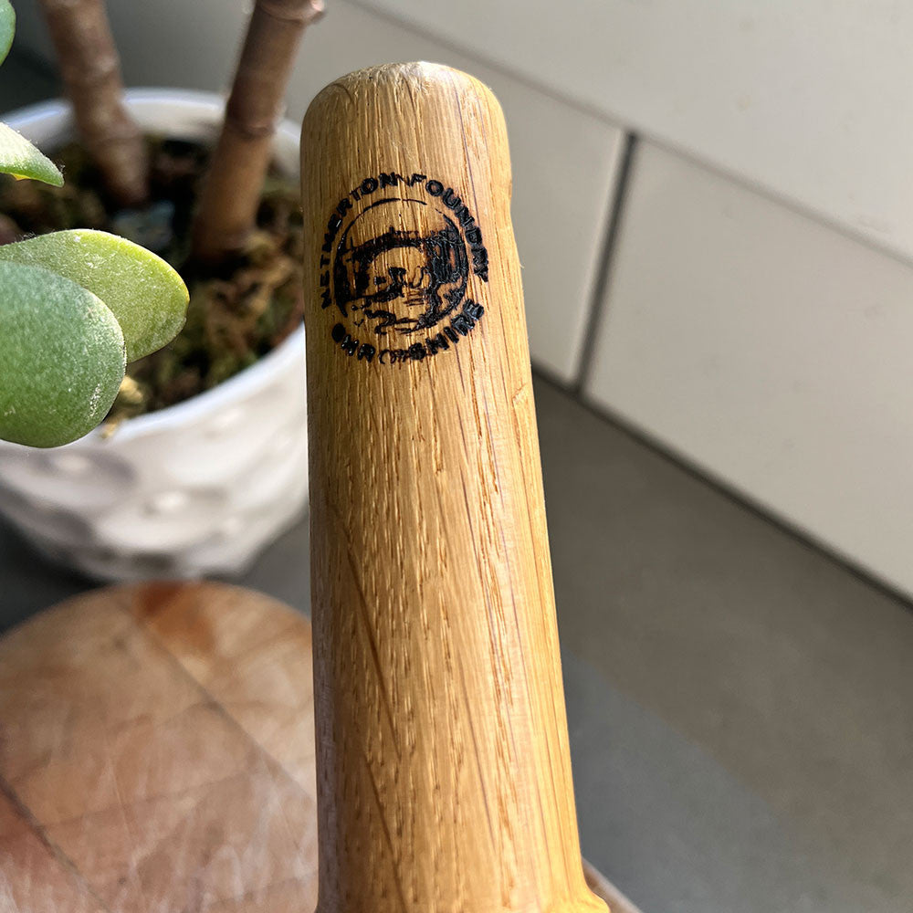 Long-Handled Spun Iron Wok