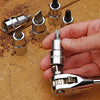 6 Socket Drives - Phillips and 5/8 in., 1/2 in., and 3/8 in. bits