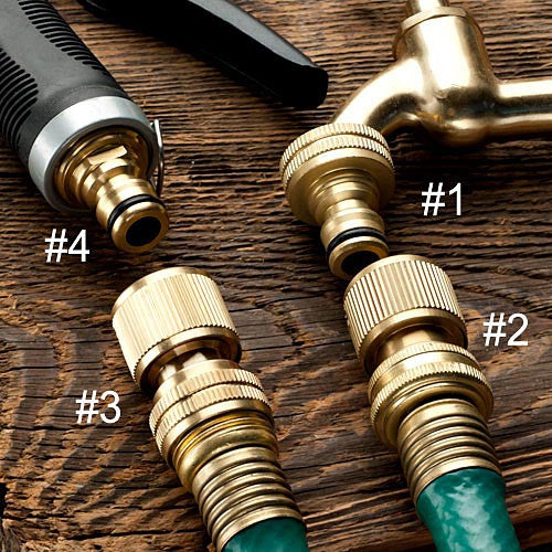 Faucet End Connector #2 - (set of 3)