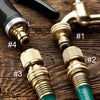Faucet End Connector #2 - (set of 3)