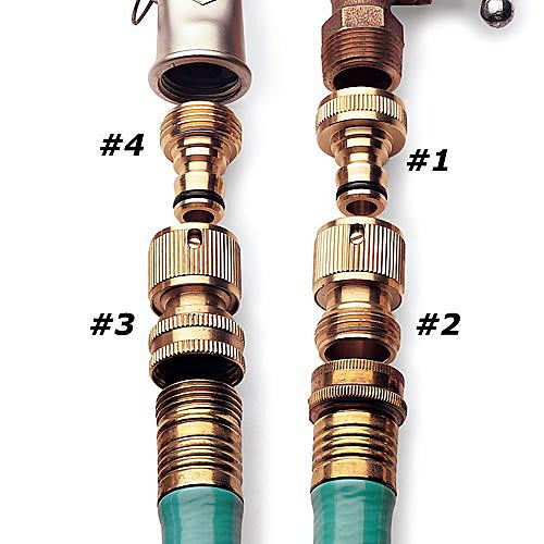 Faucet End Connector #2 - (set of 3)