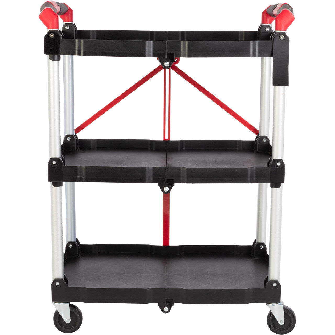 Folding Cart (50lb Capacity Per Shelf)