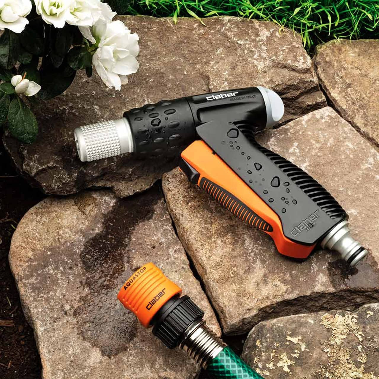 Ergonomic Garden Hose Spray Nozzle