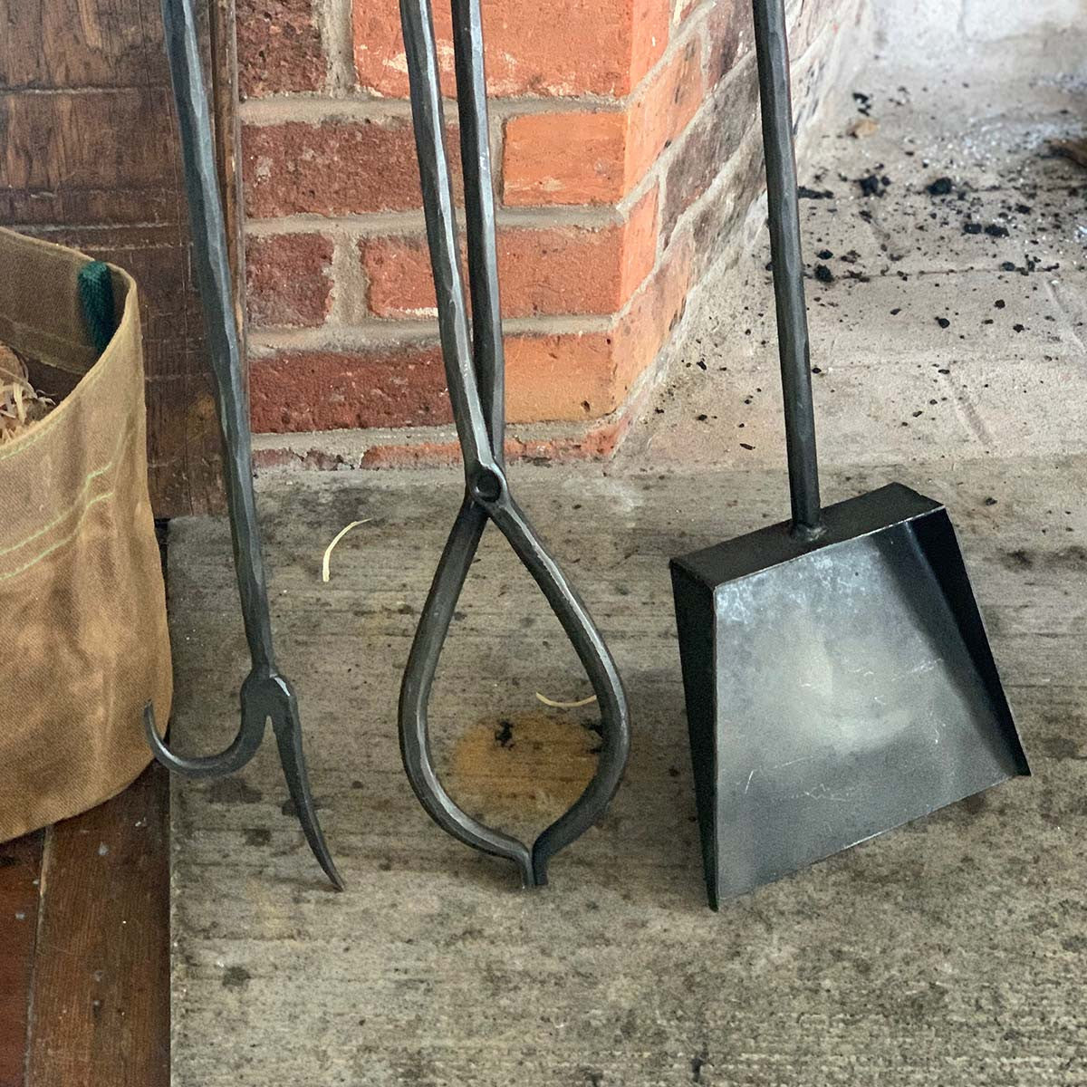 3-Piece Fireplace Tools Set