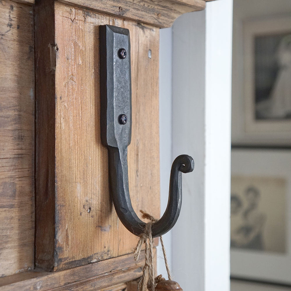 Hand Forged Iron Wall Hook