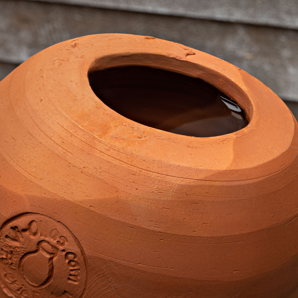 Medium Teardrop-Shaped Terracotta Container Plant Hydrator