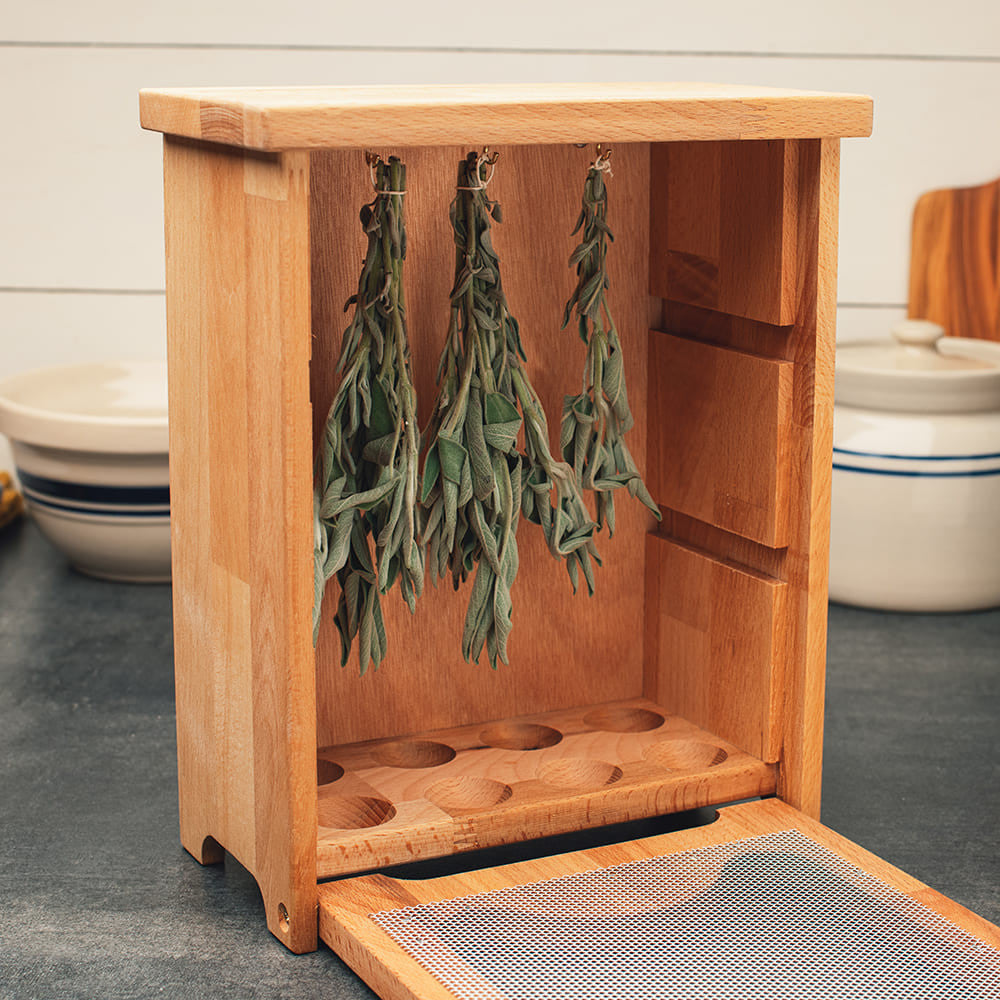 Traditional French Beechwood Food Storage
