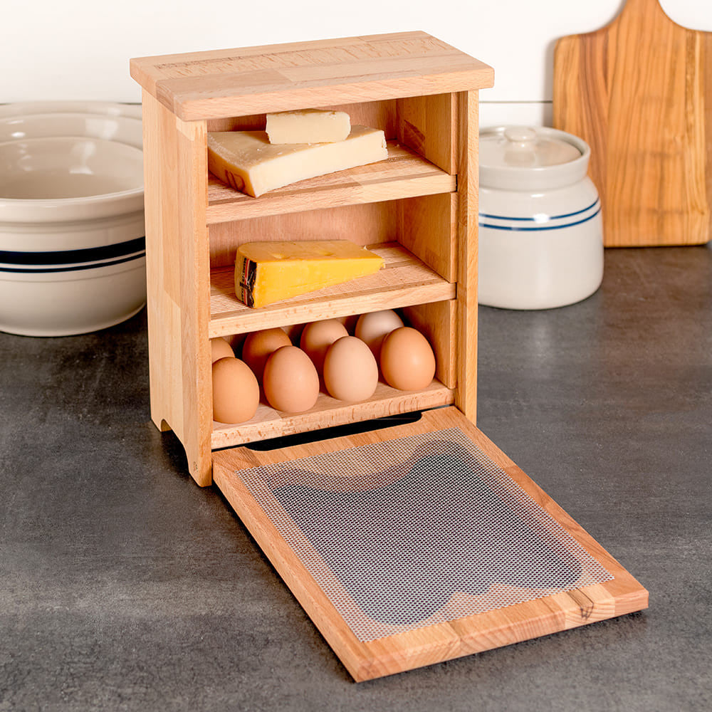 Traditional French Beechwood Food Storage