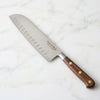 Scalloped Santoku Knife Walnut