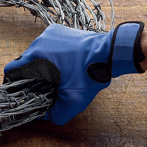 Green Safety Garden Gloves - Medium