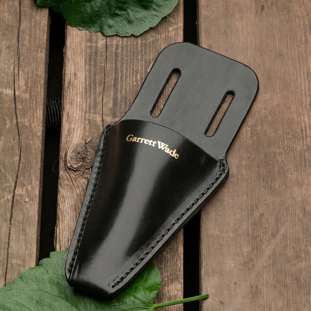 Black Leather Pruner Sheath