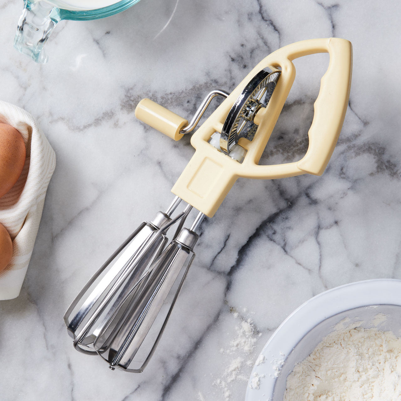 Italian-Made Hand Mixer  - Cream