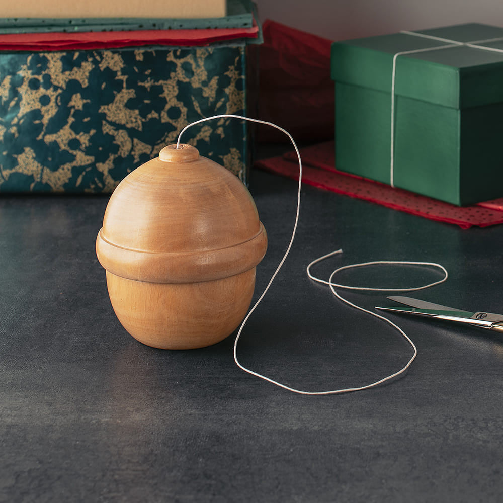 Acorn-Shaped Twine Holder