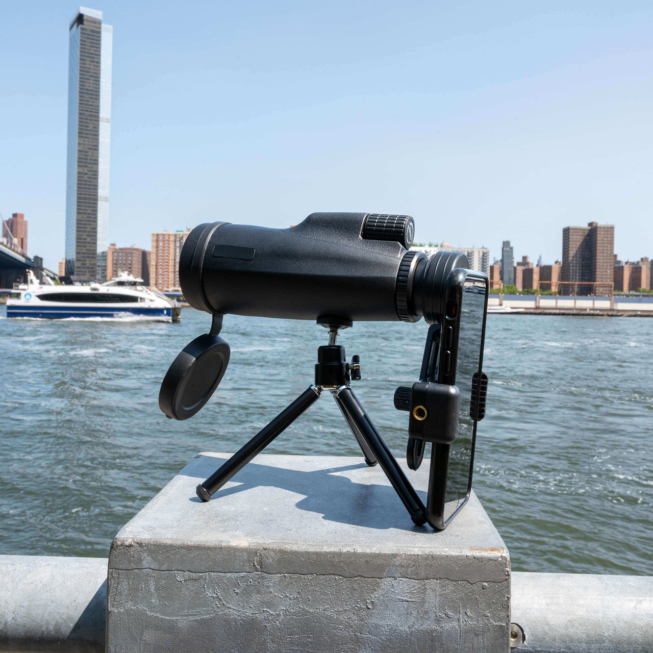 12x Monocular with Tripod & Phone Holder