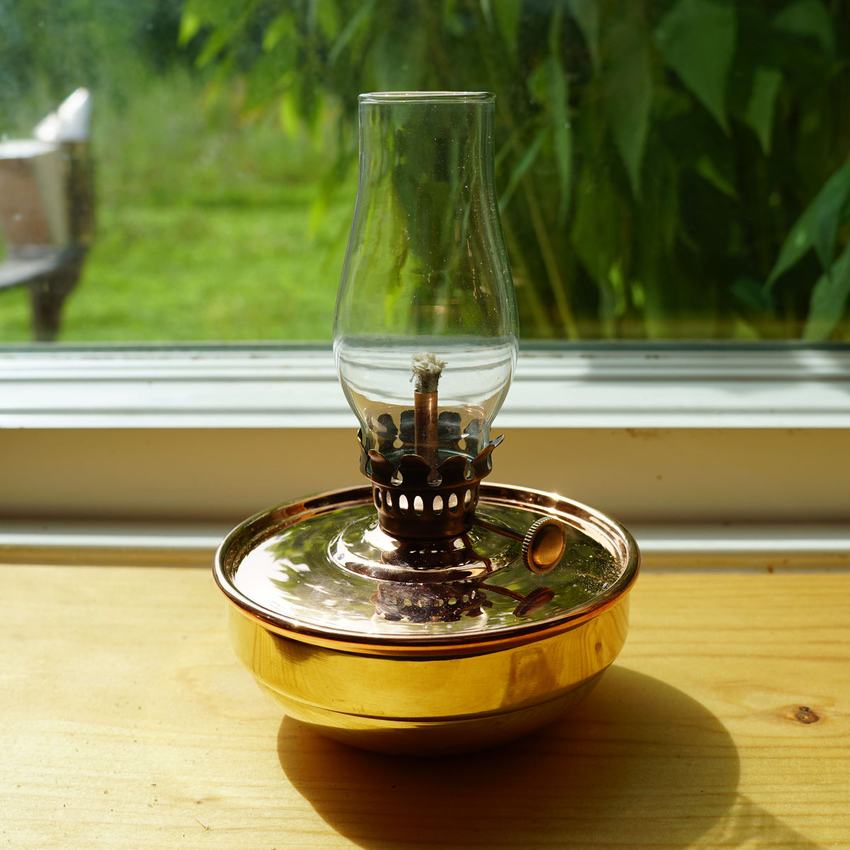 Large Naval Oil Lamp