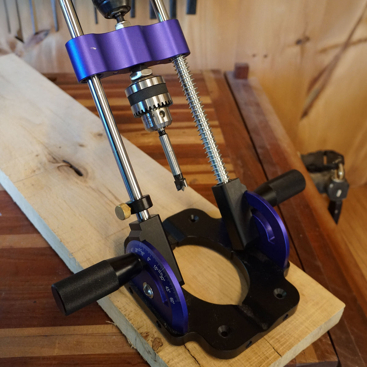 Pro-Grade Steel Drill Guide