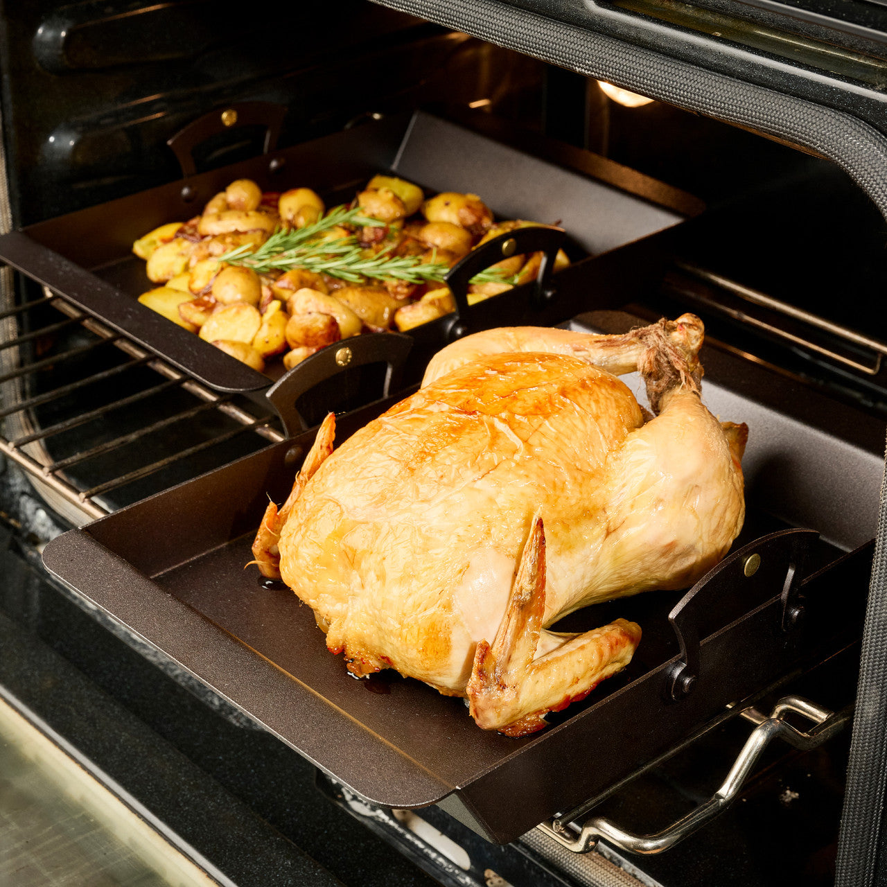 Netherton Compact Roasting Pan Set