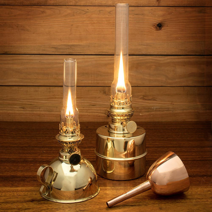 Oil Lamps + Lanterns