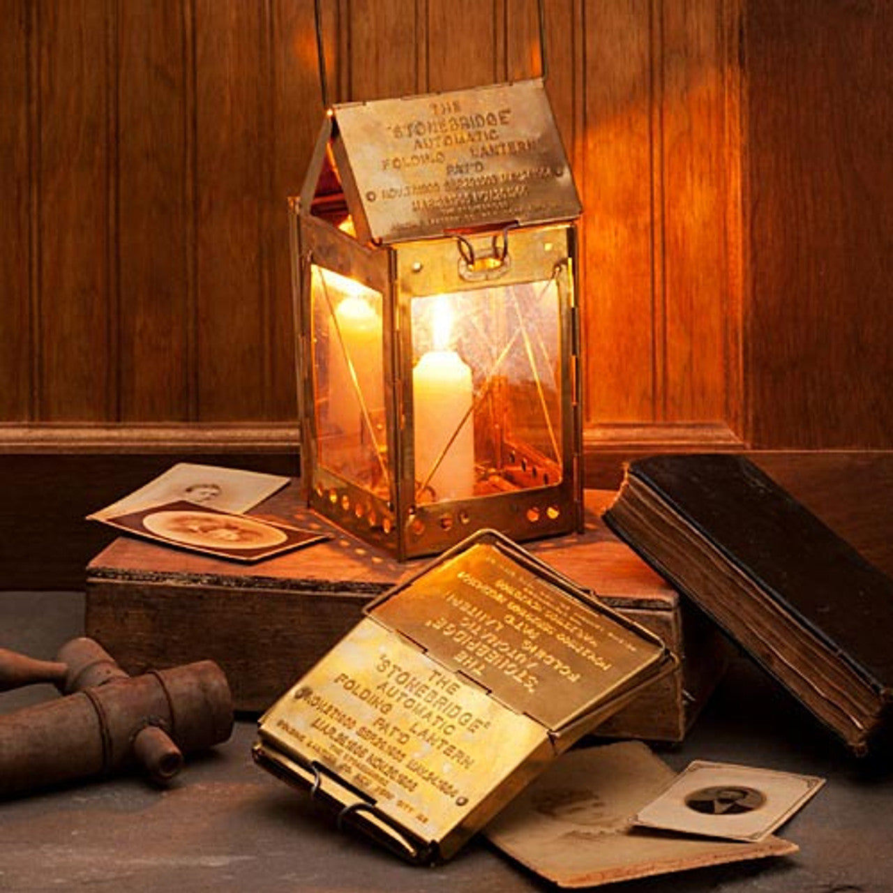 Stonebridge Brass Lantern Complete Set