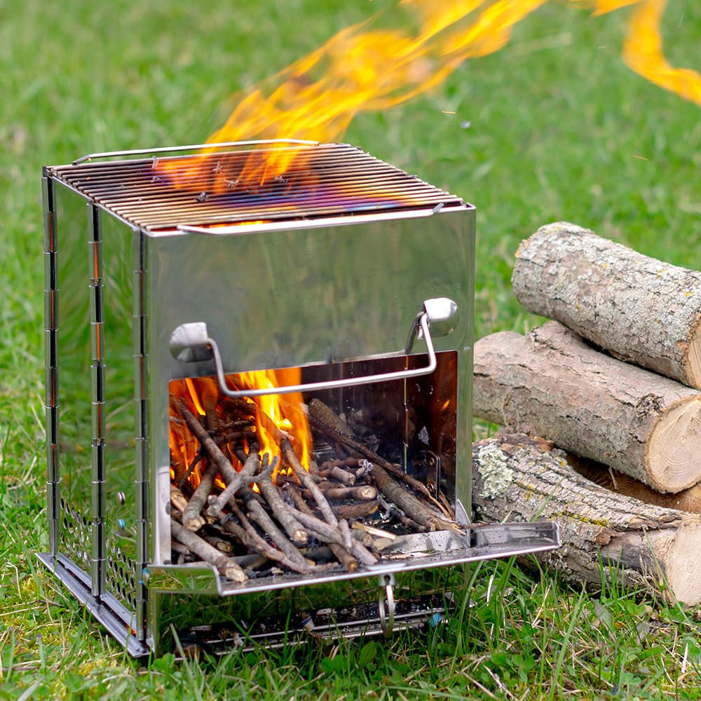 Collapsible Portable Wood Stove