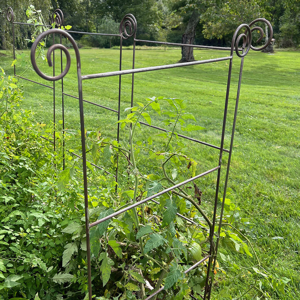 Tall  47” High Iron Garden Hurdles , Set of 4