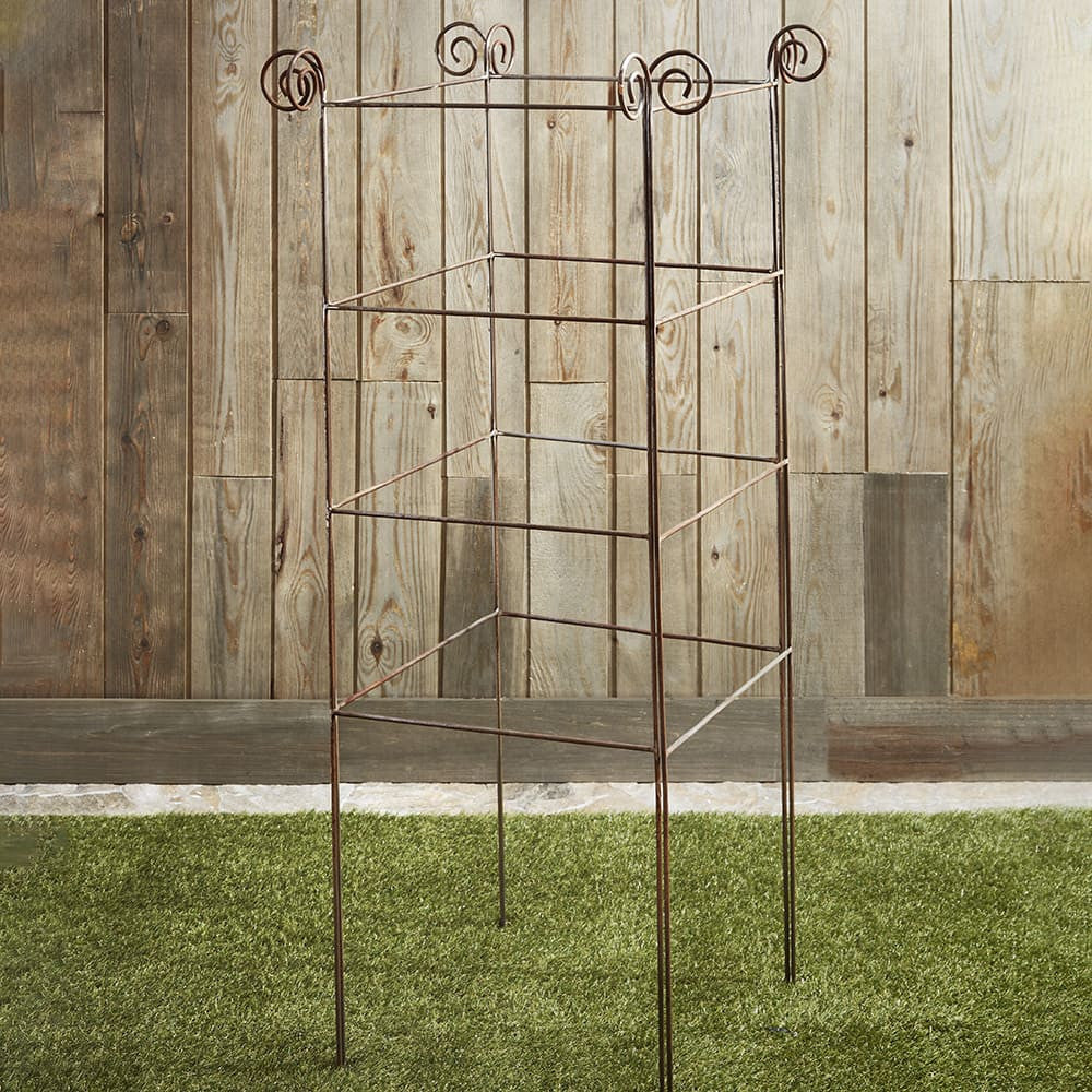 Tall  47” High Iron Garden Hurdles , Set of 4