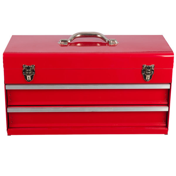 Heavy Duty 2-Drawer Steel Tool Box