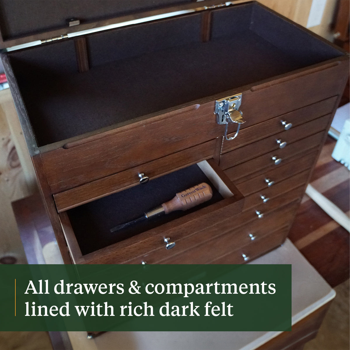 Gerstner International Dark Oak "Solutions" Chest