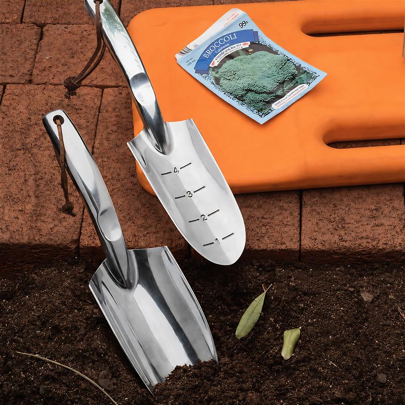 Polished Cast-Aluminum Narrow Trowel