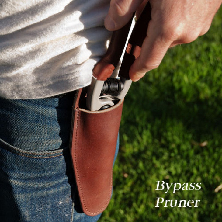 Leather Belt Holster (Bypass Pruner)
